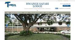 Desktop Screenshot of hwangesafarilodge.com